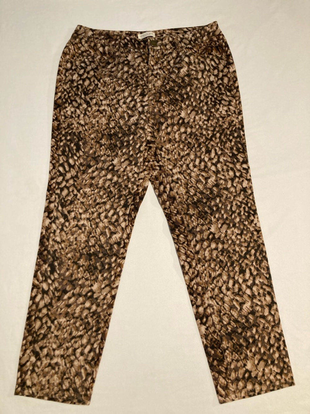 Coldwater Creek Brown Design Print Jeans (R39)
